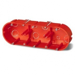 ELEKTRO-PLAST NASIELSK Puszka 0234-00 3x60mm p/t regips płytka PK-3x60F podtynkowa do ścian pustych