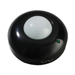 Czujnik ruchu sufitowy 360s PX07 czarny PIR 230V