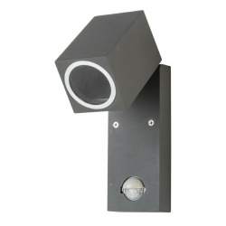 Lampa ogrodowa QUAZAR 15 LX szara 1x gu10 z czujnikiem ruchu