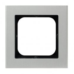 OSPEL SONATA Ramka pojedyncza aluminium pozioma i pionowa metal 6mm R-1RA/35