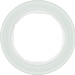 HAGER POLO Berker Serie R.classic Ramka 1-krotna szkło białe 10112009