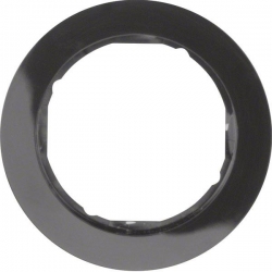 HAGER POLO Berker Serie R.classic Ramka pojedyncza czarna 10112045