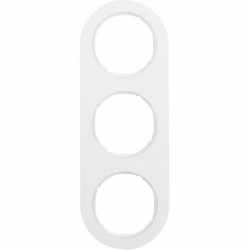 HAGER POLO Berker Serie R.classic Ramka potrójna biała 10132089