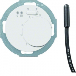 HAGER POLO Berker R.classic Regulator tep. podłogi styk zwierny biały 20342079