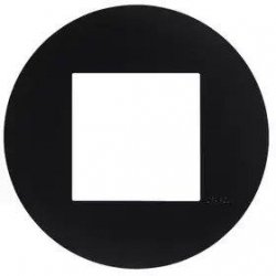 EFAPEL QUADRO 45 SIZA ramka 1-krotna czarny mat