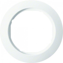 HAGER POLO Berker 1930 Ramka poj. do płytek czołowych fi 58mm biała 138209
