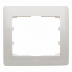 LEGRAND SISTENA LIFE Ramka pojedyncza arctic 771001