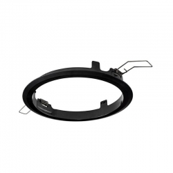 Intelight Ramka do montażu podtynkowego STARLET ROUND czarna 90990