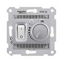 SCHNEIDER ELECTRIC Sedna Regulator temperatury 250V aluminium SDN6000160
