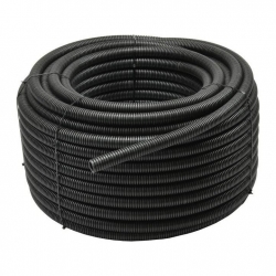 Rura karbowana z pilotem 25mm szary 320N RKLSP 25/20 10286 peszel 25mb (ROLKA)