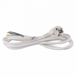 Emos Przewód przyłączeniowy PVC 3×1,5mm, 2m biały