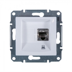 SCHNEIDER ELECTRIC Sedna Gniazdo komputerowe pojedyncze RJ45 kat.5e FTP b