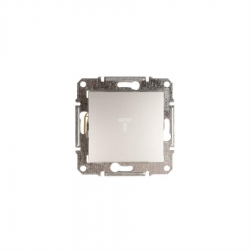 SCHNEIDER ELECTRIC Sedna Łącznik schodowy 16AX aluminium IP20 SDN0400460