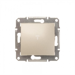 SCHNEIDER ELECTRIC Sedna Przycisk jednobiegunowy satyna SDN0700168