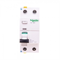 SCHNEIDER ELECTRIC Wyłącznik różnicowoprądowy 2P 25A 0,01A typ AC iID