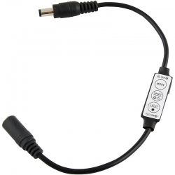 ściemniacz led manualny czarny 48W 12V DC 4A-303000