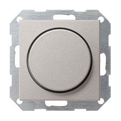Ściemniacz obrotowy LED Gira System 55 aluminium
