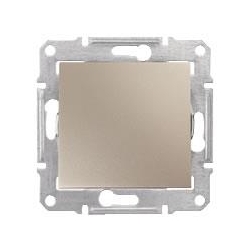 SCHNEIDER ELECTRIC Sedna Łącznik jednobiegunowy 10AX satyna SDN0100168