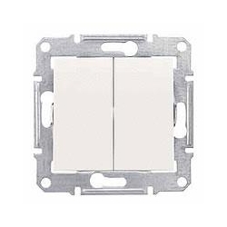 SCHNEIDER ELECTRIC Sedna Łącznik świecznikowy 10AX kremowy IP44 hermetyczny SDN0300423