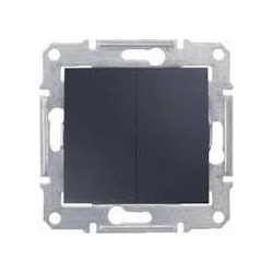 SCHNEIDER ELECTRIC Sedna Łącznik świecznikowy 10AX grafitowy IP44 hermetyczny SDN0300470