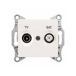 SCHNEIDER ELECTRIC Sedna Gniazdo antenowe TV/SAT końcowe kremowe SDN3401623