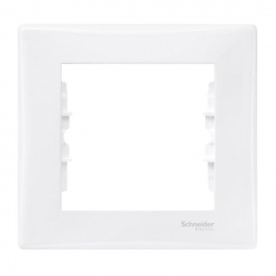 SCHNEIDER ELECTRIC Sedna Ramka pojedyncza biała SDN5800121