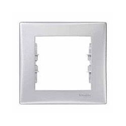 SCHNEIDER ELECTRIC Sedna Ramka pojedyncza aluminium SDN5800160