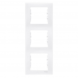SCHNEIDER ELECTRIC Sedna Ramka potrójna pionowa biała SDN5801321