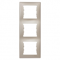 SCHNEIDER ELECTRIC Sedna Ramka potrójna pionowa satyna SDN5801368