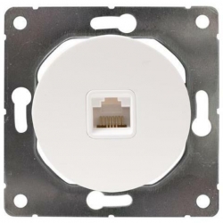 Premiumlux PREMIUMLINE gniazdo białe telefoniczne RJ11 OVA1016W
