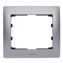 LEGRAND SISTENA LIFE Ramka pojedyncza pozioma aluminium 771951
