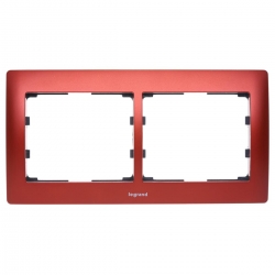 LEGRAND SISTENA LIFE Ramka podwójna pozioma magic red 771902