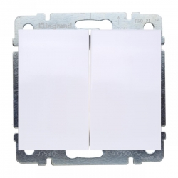 LEGRAND SISTENA LIFE łącznik schodowy podwójny arctic 775808+777012