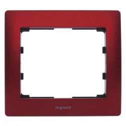 LEGRAND SISTENA LIFE Ramka pojedyncza pozioma magic red 771901