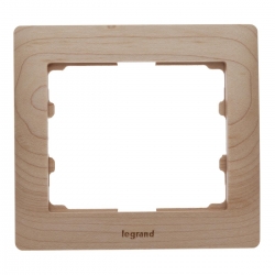 LEGRAND SISTENA LIFE Ramka pojedyncza pozioma maple 771961