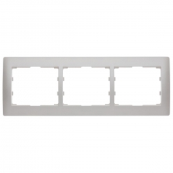 LEGRAND SISTENA LIFE Ramka potrójna pozioma pearl 771503