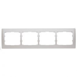 LEGRAND SISTENA LIFE Ramka poczwórna pozioma pearl 771504