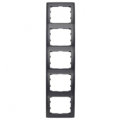 LEGRAND SISTENA LIFE Ramka pięciokrotna pionowa choco 771209