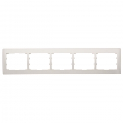 LEGRAND SISTENA LIFE Ramka pięciokrotna pozioma pearl 771505