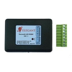 Kontroler led RGBW ELEGANT S32 12-24VDC sterownik (do pilotów Milight / Miboxer)