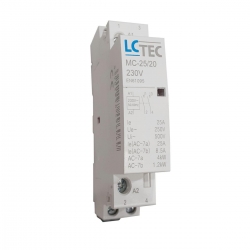 Stycznik modułowy 25A 2NO 230V LC-Tec MC-25/20 1M 5902838496060