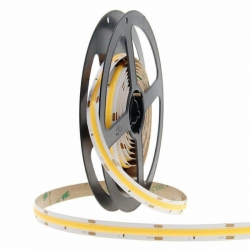 Taśma LED COB 24VDC 10W/1mb 3000K ciepła biała 850lm/1mb ciągła linia światła IP20 - 1m