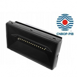 Intelight Oprawa ewakuacyjna / awaryjna VELLA led 250 ECO SO 3H SA MT 7W IP65 93638 BLK czarna