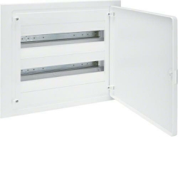 HAGER POLO Rozdzielnica modułowa 2x18 podtynkowa IP40 Golf (drzwi pełne) VF218PD