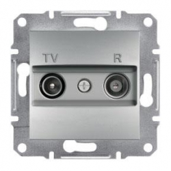 SCHNEIDER ELECTRIC ASFORA Gniazdo antenowe RTV końcowe 1dB aluminium EPH3300161