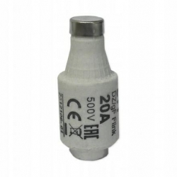 ETI-POLAM Wkładka bezpiecznikowa 20A DII gF / BiWts 500V AC/440V DC E27 002312106