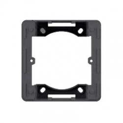 HAGER POLO LUMINA adapter 1-krotny natynkowy czarny WL5813