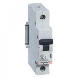 LEGRAND Wyłącznik nadprądowy 1P B 10A 6kA AC S301 RX3 419134