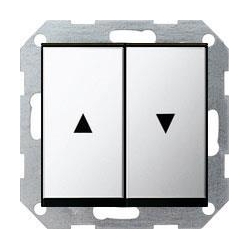 Gira Przycisk żaluzjowy Gira System 55 chrom