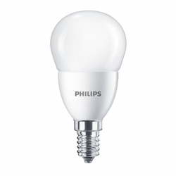 Żarówka led Philips CorePro E14 7W 865 6500K zimna biała P45 kulka lustre 830lm